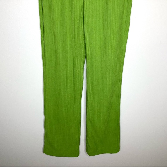 < Lime Green Corduroy Pants Size 2 > - Picture 3 of 5